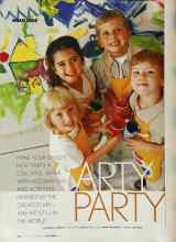 Better Homes & Gardens September 2003 Magazine Article: ARTY PARTY