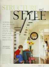 Better Homes & Gardens September 2003 Magazine Article: STRUCTURE ans STYLE