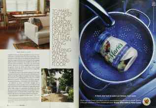 Better Homes & Gardens September 2003 Magazine Article: Page 120
