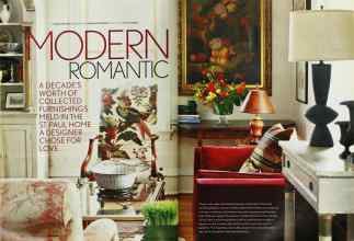 Better Homes & Gardens September 2003 Magazine Article: MODERN ROMANTIC
