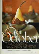 Better Homes & Gardens October 2003 Magazine Article: October