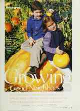 Better Homes & Gardens October 2003 Magazine Article: Growing Good Neighbors