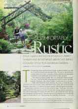Better Homes & Gardens October 2003 Magazine Article: COMFORTABLY Rustic