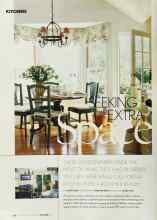 Better Homes & Gardens October 2003 Magazine Article: SEEKING EXTRA Space