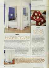 Better Homes & Gardens October 2003 Magazine Article: KNIT ONE, PURL TWO