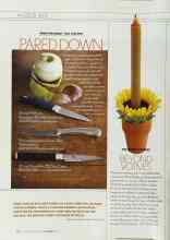 Better Homes & Gardens October 2003 Magazine Article: PARED DOWN