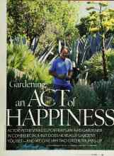 Better Homes & Gardens October 2003 Magazine Article: Gardening an ACT of HAPPINESS