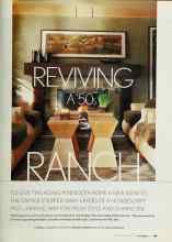 Better Homes & Gardens October 2003 Magazine Article: REVIVING A '50s RANCH