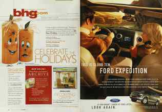 Better Homes & Gardens October 2003 Magazine Article: Page 20