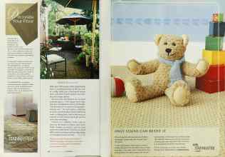 Better Homes & Gardens October 2003 Magazine Article: Page 90