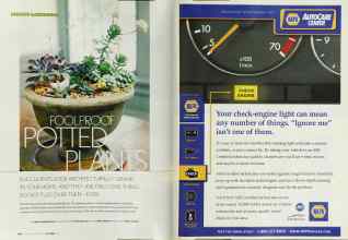 Better Homes & Gardens October 2003 Magazine Article: Page 108
