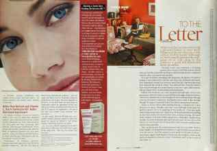 Better Homes & Gardens October 2003 Magazine Article: Page 271