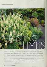 Better Homes & Gardens November 2003 Magazine Article: PUSHING THE LIMITS