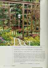 Better Homes & Gardens November 2003 Magazine Article: DEALING WITH Deer