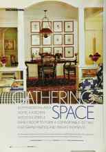 Better Homes & Gardens November 2003 Magazine Article: GATHERING SPACE