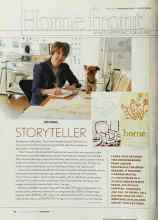 Better Homes & Gardens November 2003 Magazine Article: STORYTELLER