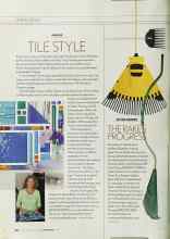 Better Homes & Gardens November 2003 Magazine Article: THE RAKE'S PROGRESS