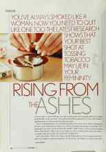 Better Homes & Gardens November 2003 Magazine Article: RISING FROM THE ASHES