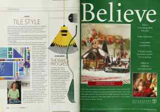 Better Homes & Gardens November 2003 Magazine Article: Page 100