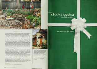 Better Homes & Gardens November 2003 Magazine Article: Page 118