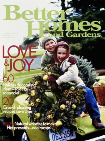 Better Homes & Gardens December 2003 Magazine Cover