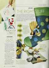 Better Homes & Gardens December 2003 Magazine Article: GLAD TIDINGS