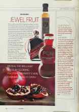 Better Homes & Gardens December 2003 Magazine Article: JEWEL FRUIT