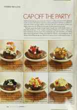 Better Homes & Gardens December 2003 Magazine Article: CAP OFF THE PARTY