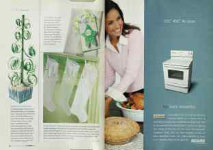 Better Homes & Gardens December 2003 Magazine Article: Page 24