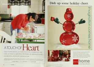 Better Homes & Gardens December 2003 Magazine Article: Page 56