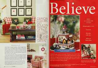 Better Homes & Gardens December 2003 Magazine Article: Page 60