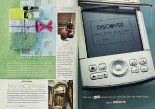 Better Homes & Gardens December 2003 Magazine Article: Page 72