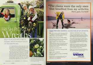 Better Homes & Gardens December 2003 Magazine Article: Page 110