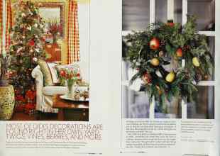 Better Homes & Gardens December 2003 Magazine Article: Page 173