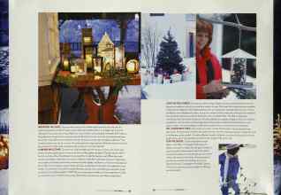 Better Homes & Gardens December 2003 Magazine Article: Page 181