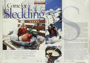 Better Homes & Gardens December 2003 Magazine Article: Page 205