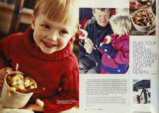 Better Homes & Gardens December 2003 Magazine Article: Page 211