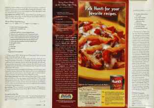 Better Homes & Gardens December 2003 Magazine Article: Page 217