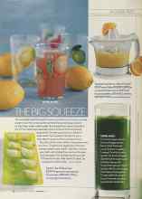 Better Homes & Gardens January 2004 Magazine Article: THE BIG SQUEEZE