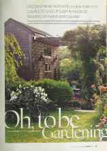 Better Homes & Gardens January 2004 Magazine Article: Oh, to be Gardening