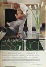 Better Homes & Gardens January 2004 Magazine Article: cutting to the ESSENCE