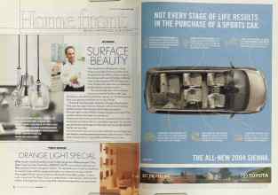 Better Homes & Gardens January 2004 Magazine Article: Page 34