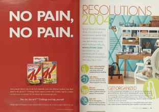 Better Homes & Gardens January 2004 Magazine Article: Page 38