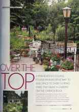 Better Homes & Gardens February 2004 Magazine Article: OVER THE TOP