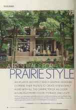 Better Homes & Gardens February 2004 Magazine Article: A FRESH FACE FOR PRAIRIE STYLE
