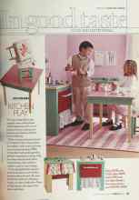 Better Homes & Gardens February 2004 Magazine Article: KITCHEN PLAY