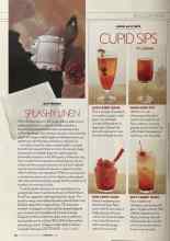 Better Homes & Gardens February 2004 Magazine Article: SPLASHY LINEN