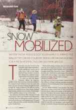 Better Homes & Gardens February 2004 Magazine Article: SNOW MOBILIZED