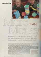 Better Homes & Gardens February 2004 Magazine Article: More THAN Money
