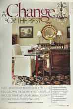 Better Homes & Gardens February 2004 Magazine Article: A Change FOR THE BEST